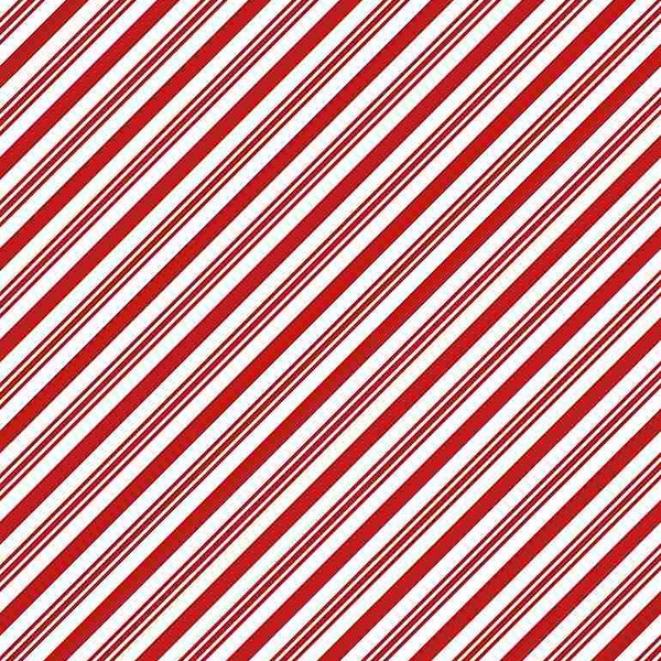 Let It Snow - Candy Cane Stripe by Timeless Treasures Fabric // 100% cotton // Quilting Fabric // Striped Fabric