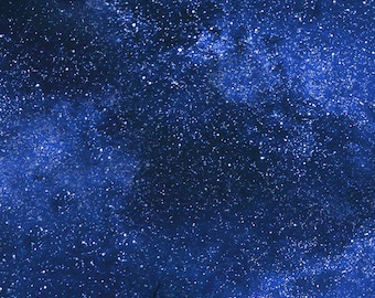 Aurora - Starry Sky - Timeless Treasures Fabric // Quilting Cotton // Cotton Woven // 100% cotton // Night Sky Fabric
