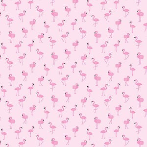Pineapple Crush Flamazing by Dear Stella Fabrics // Quilting Cotton // Cotton Woven // 100% cotton // Flamingo Fabric