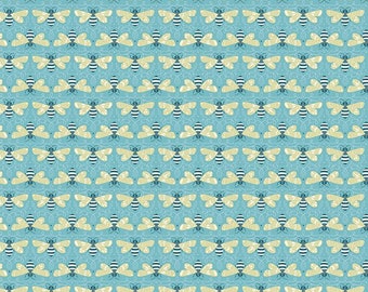 Honeycomb Hill Winged by Riley Blake Fabrics // 100% cotton // Quilting Fabric // Bug Fabric // Bee Fabric