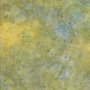 Island Batiks Starry Night Jungle // Quilting Fabric // 100% Cotton // Batik Fabric