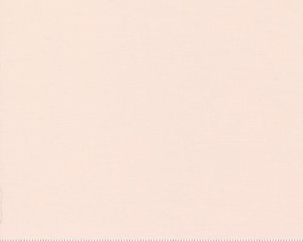 Moda Bella Solids - Pale Pink // Quilting Cotton // 100% cotton // Moda Fabrics // Solid Fabric