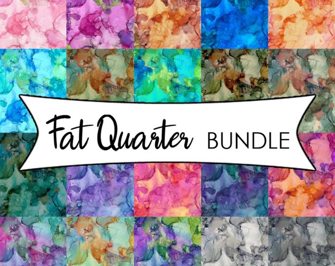 Fluidity FQ Bundle // Quilting Precuts // 100 Cotton // Northcott