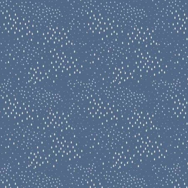 Sky Adventures Starry Rain Navy by Paintbrush Studios // Quilting Cotton // Cotton Woven // 100% cotton // Periwinkle Blender Fabric