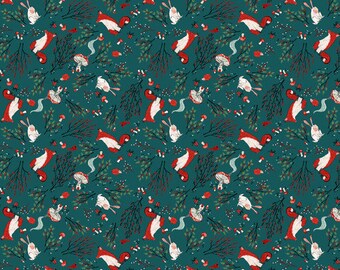 Enchanted Forest - Forest Floor by Freespirit Fabrics // Quilting Cotton // Cotton Woven // 100% cotton // Woodland Fabric