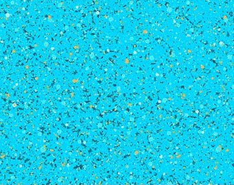 Gold Dust Turquoise by Patrick Lose Fabrics // Quilting Cotton // Cotton Woven // 100% cotton // Blue Blender Fabric