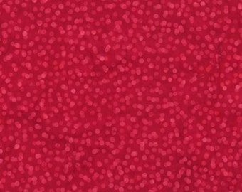 Bali Batiks Ditsy Dots Red by Hoffman Fabrics // Quilting Fabric // 100% Cotton // Batik Fabric
