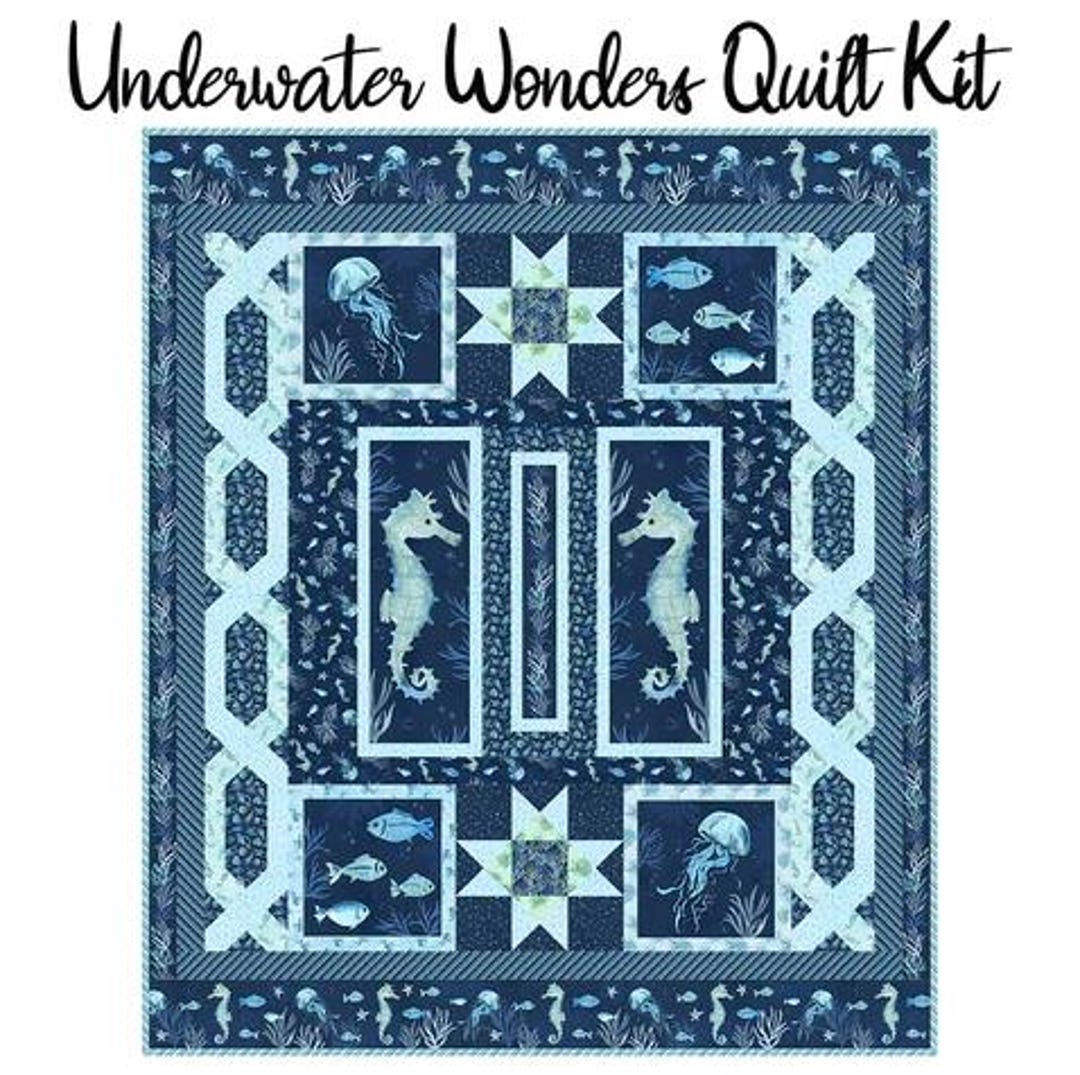 Aquatic Wonders Quilted Blanket NCU0DK213 main image 0