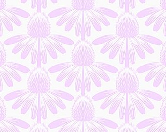 Indelible Soft Coneflower Lilac by Anna Maria Textiles // 100% cotton // Quilting Fabric // Northcott Fabrics // Echinacea // Floral Fabric