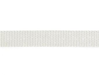 1" White Webbing