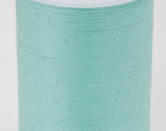 May include: A spool of light blue Coats Dual Duty XP all-purpose thread. The spool is labeled with 250 yards and 229 meters.