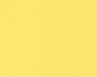 Moda Bella Solids - Sunshine // Quilting Cotton // 100% cotton // Moda Fabrics // Solid Fabric