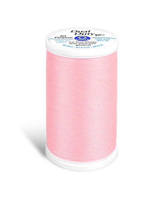 Pink Dual Duty XP Polyester Thread 250yds S9101210 Coats & | Etsy