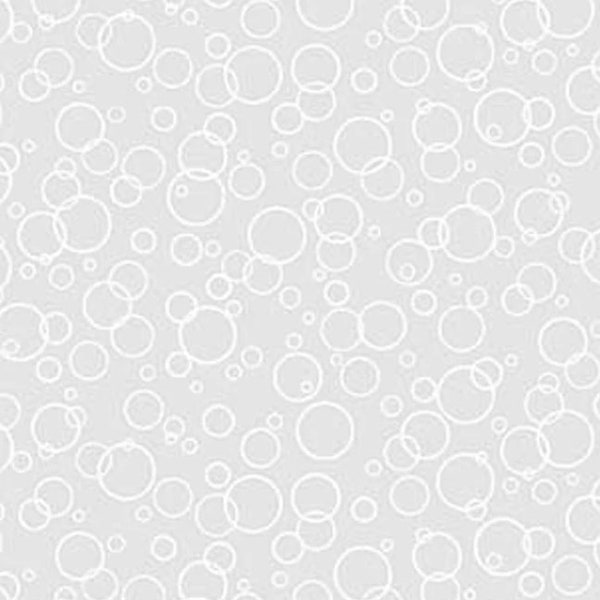 White Hot Bubble Bath by Michael Miller Fabrics // 100% cotton // Quilting Fabric // Dot Fabric // White on White