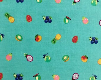 Tula Pink Daydreamer - Forbidden Fruit Snacks // 100% cotton // Quilting Fabric // Freespirit Fabrics // Fruit Fabric