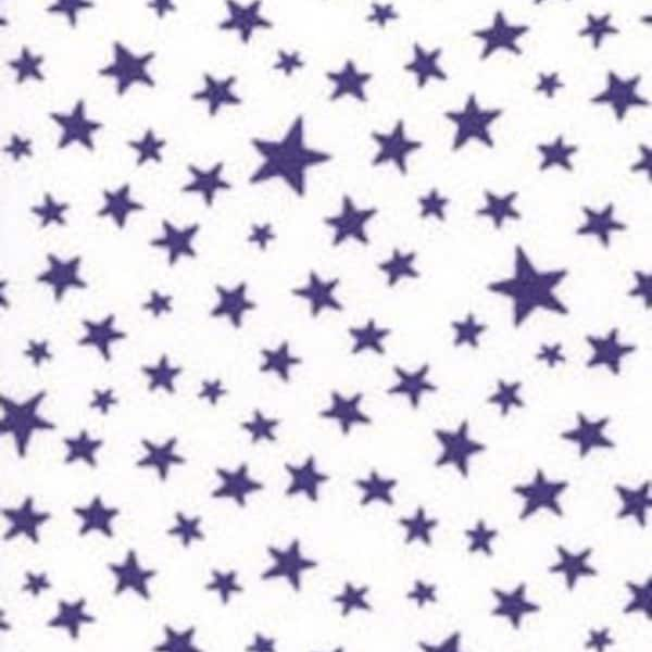 Moda Modafications Purple Stars // 100% cotton // Quilting Fabric // Star Fabric