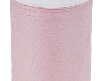 May include: A spool of pink Coats Dual Duty XP all-purpose thread, 250 yards (229 meters). The spool is labeled "Fil Tout Usage" and "Hilo para uso general".