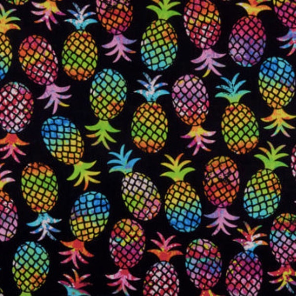 Pineapple Fabric Etsy