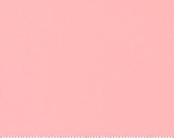 Moda Bella Solids - Princess // Quilting Cotton // 100% cotton // Moda Fabrics // Solid Pink Fabric