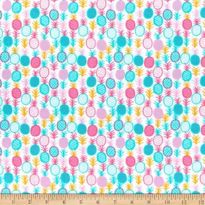 Dear Stella Toucan Do It Pineapple Express Fabric // Quilting Cotton // Cotton Woven // 100% cotton // Pineapple Fabric