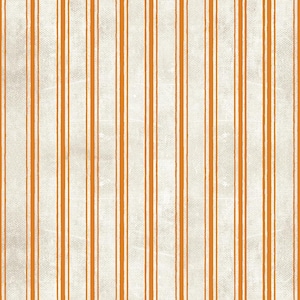 May include: Vertical pattern with alternating orange and white stripes. The stripes are evenly spaced and run the entire length of the image. The background has a textured, off-white appearance.