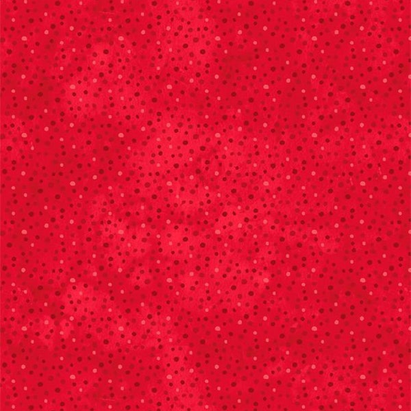 Petite Dots Red by Wilmington Prints // 100% cotton // Quilting Fabric // Dot Fabric // Red on Red