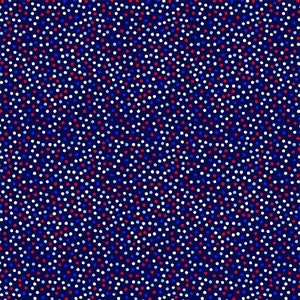 Indigo Patriotic Pindot by Michael Miller Fabrics // 100% cotton // Quilting Fabric // 4th of July Fabric // Dot Fabric