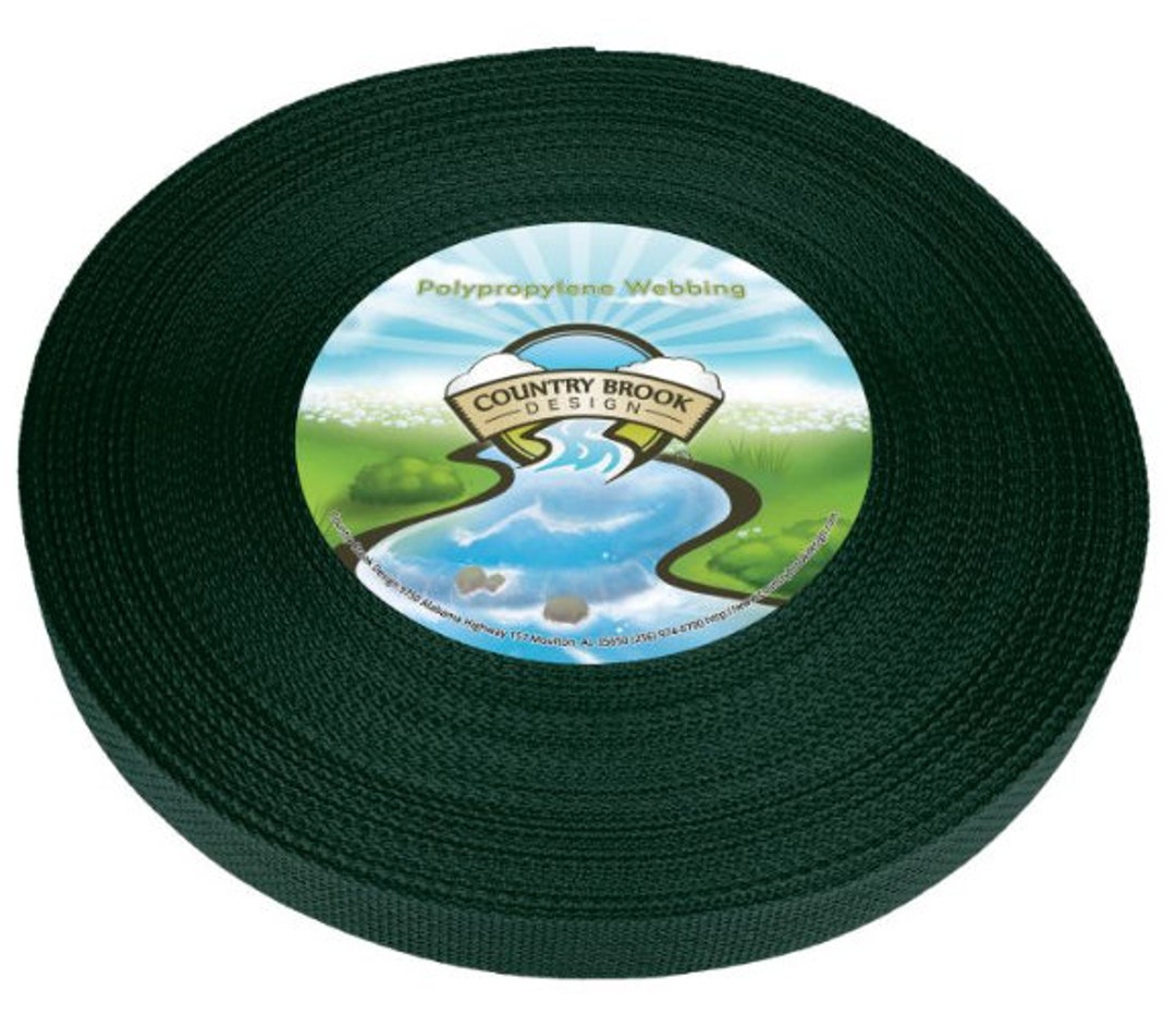 TUBULAR NYLON WEBBING 1 INCH-WIDE TAN 499 By-The-Yard