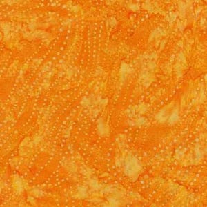 Tonga Batiks Yellow Orange Dot // Quilting Fabric // 100% Cotton // Timeless Treasures // Batik Fabric