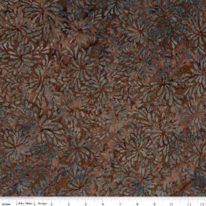 Expressions Batiks Tjaps Brown Gray Multi by Riley Blake Fabrics // Quilting Fabric // 100% Cotton // Neutral Batik