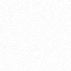 May include: A white background with a subtle pattern of overlapping, light gray leaves.