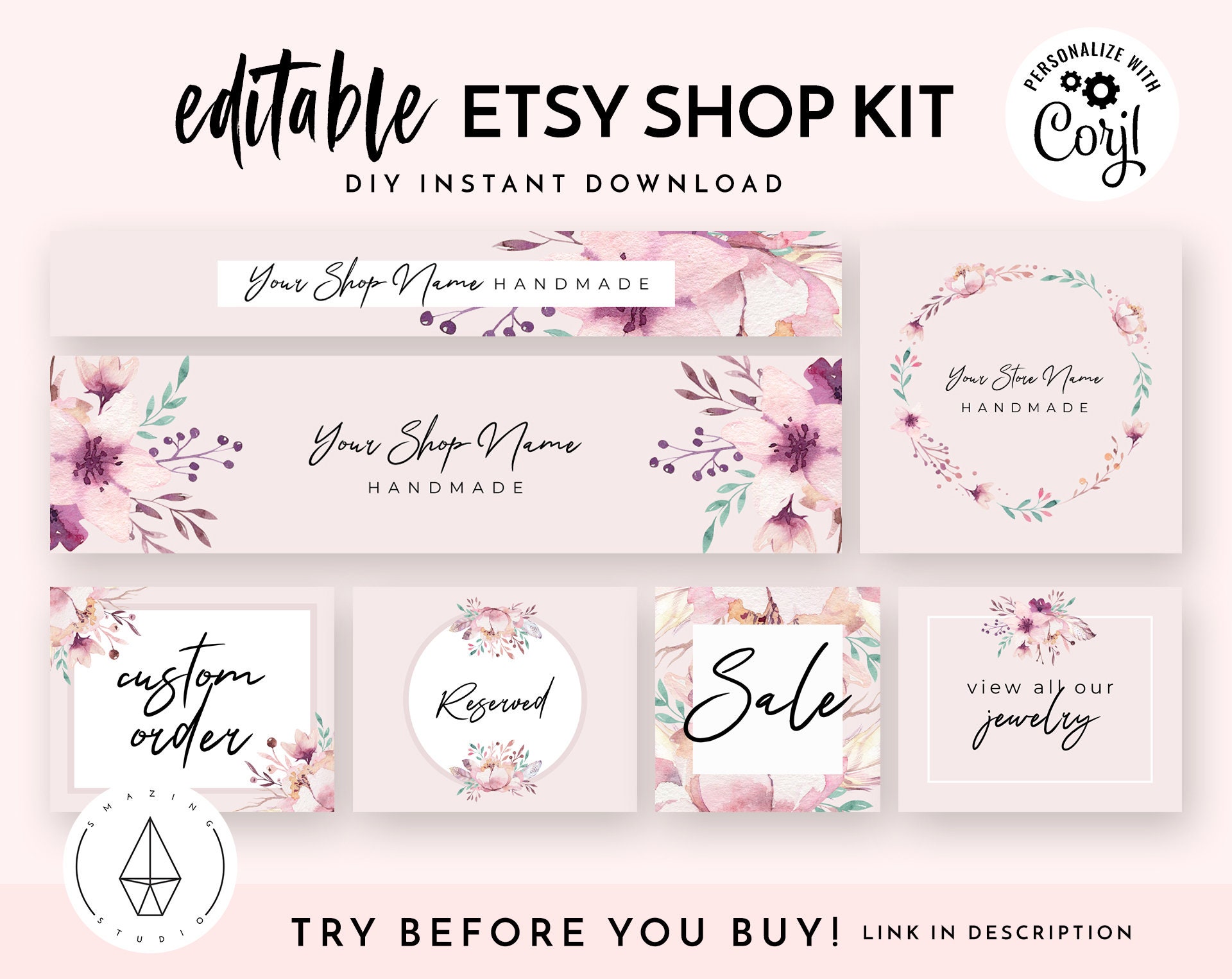 Etsy Shop Banner Set Etsy Shop Kit Etsy Shop Graphics Store Etsy For Etsy Banner Template Etsy Shop Banner Set Etsy Shop Kit Etsy Shop Graphics Store Etsy For Etsy Banner Template