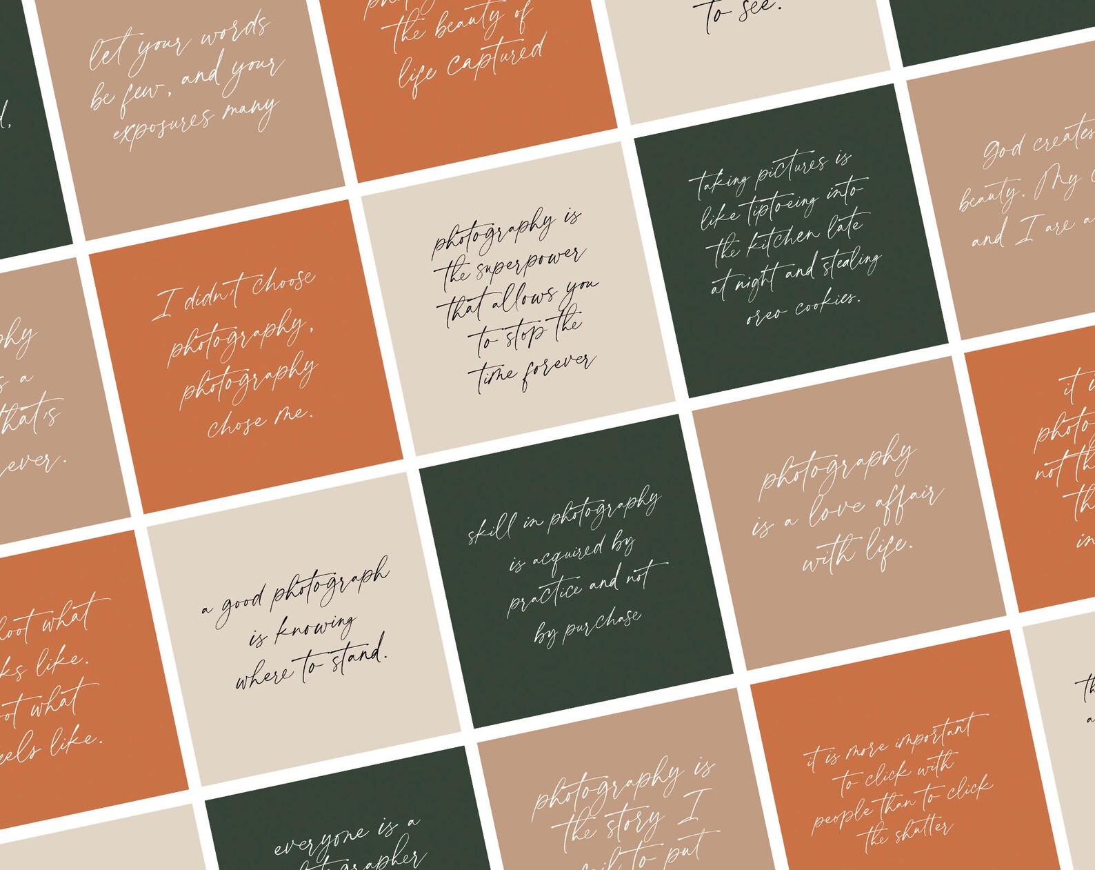 31 Photography Quotes for Instagram Instagram Posts | Etsy