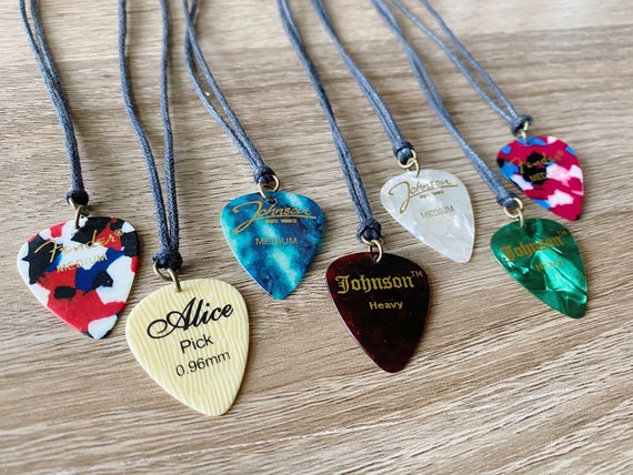 Guitar Pick Necklace - Temu