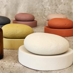 Essential Oil Diffuser, Concrete Aromatherapy Stone, Passive Diffuser, Cement Decor, Home Fragrance, Bathroom Air Freshener