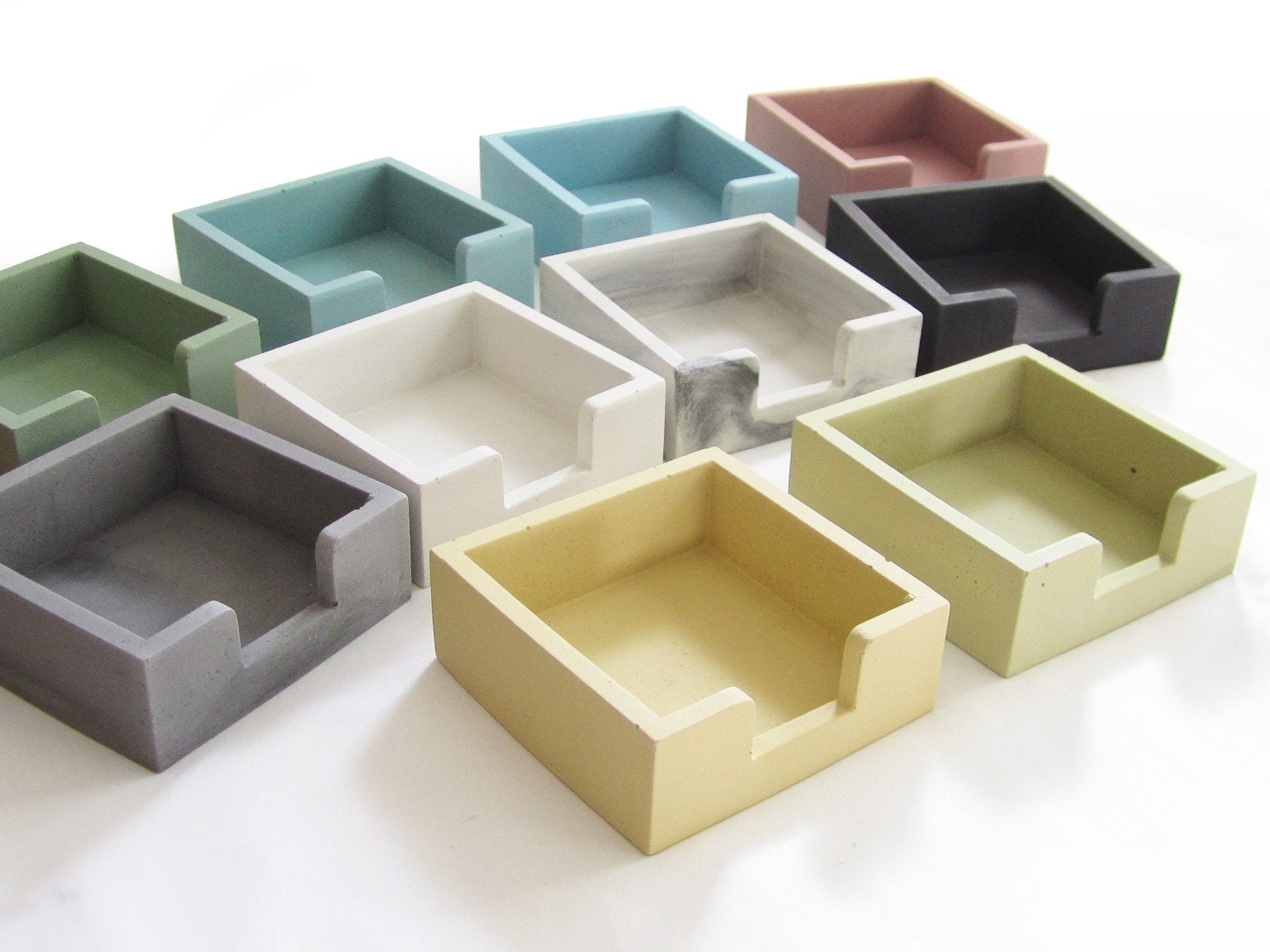 Sticky Note Holder Post It Holder Desk Accessories Etsy