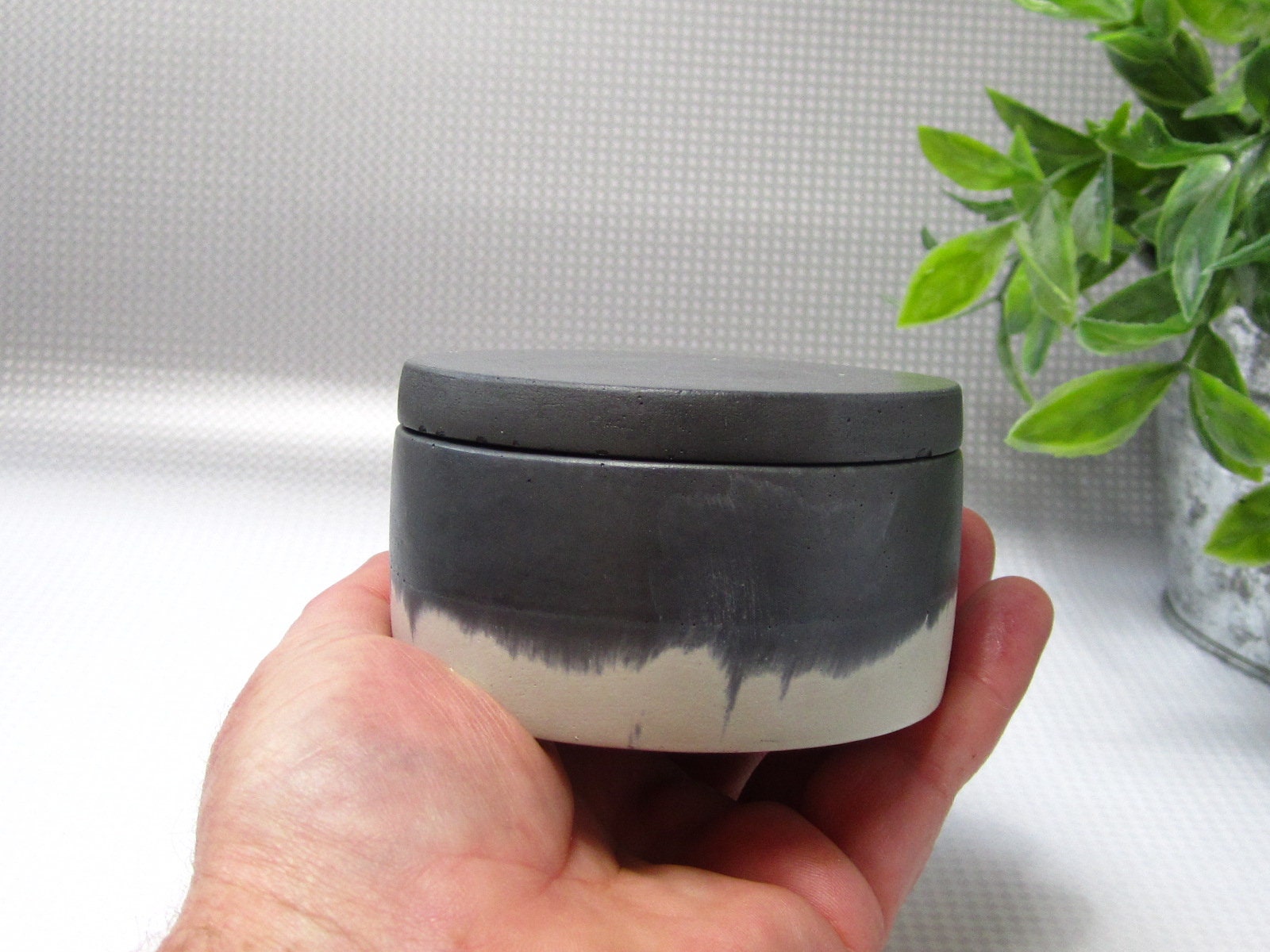 Rustic Salt Cellar With Lid / Salt Box / Salt Pinch Bowl / Salt Pig ...