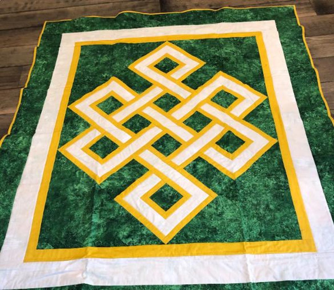 Wheelchair Size Celtic Knot Quilt Pattern - Etsy