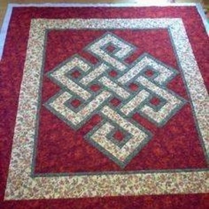 Twin Size Celtic Knot Quilt Pattern