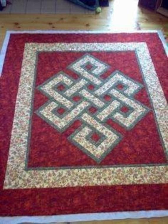 Size Celtic Knot Quilt Pattern - Etsy