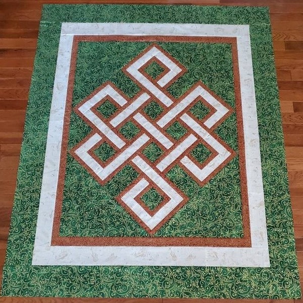 Full Size Celtic Knot Quilt Pattern