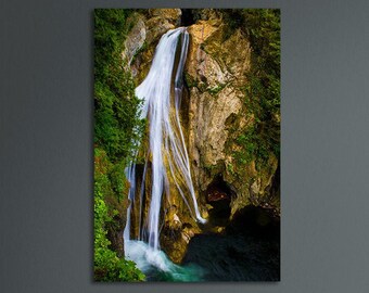 Lower Falls, Pacific Northwest, Twin Falls, Olallie State Park, Washington, Waterfall