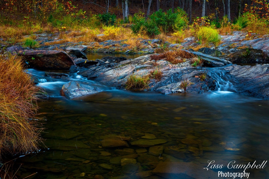 Spillway Fall Foliage Beavers Bend State Park Broken Bow - Etsy