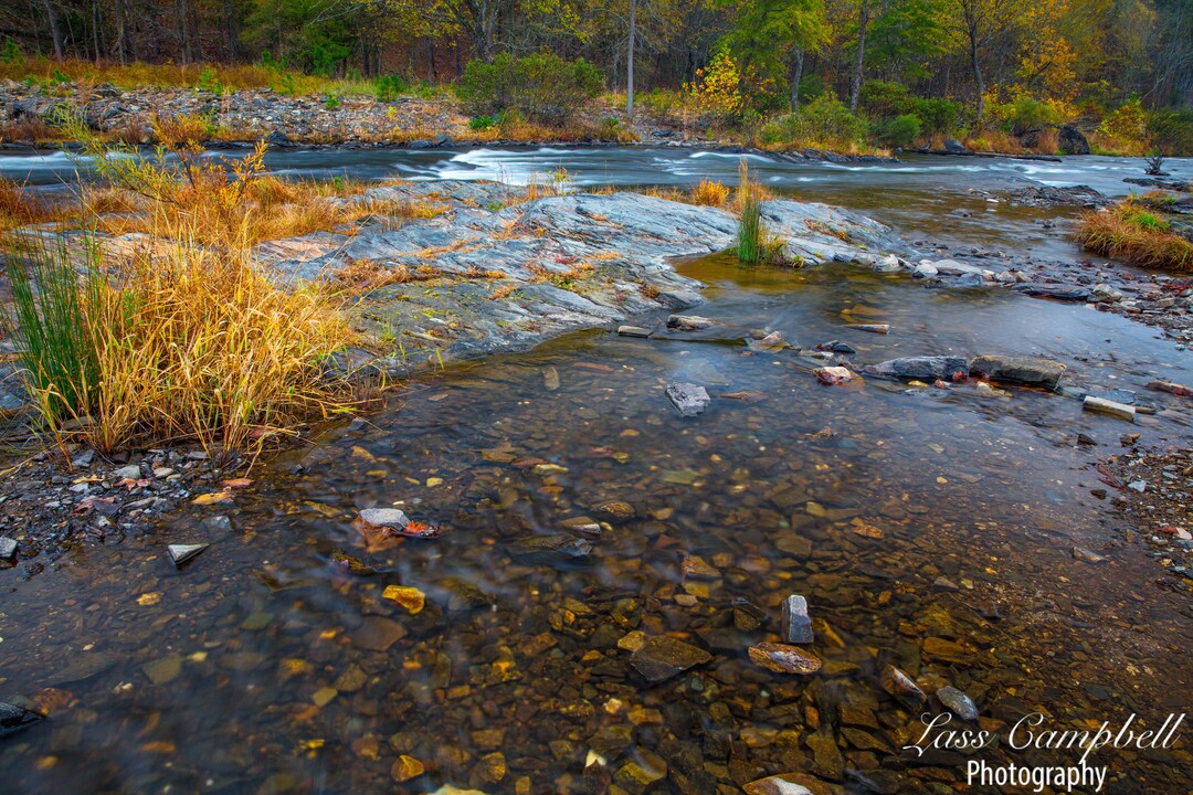 Spillway Fall Foliage Beavers Bend State Park Broken Bow - Etsy