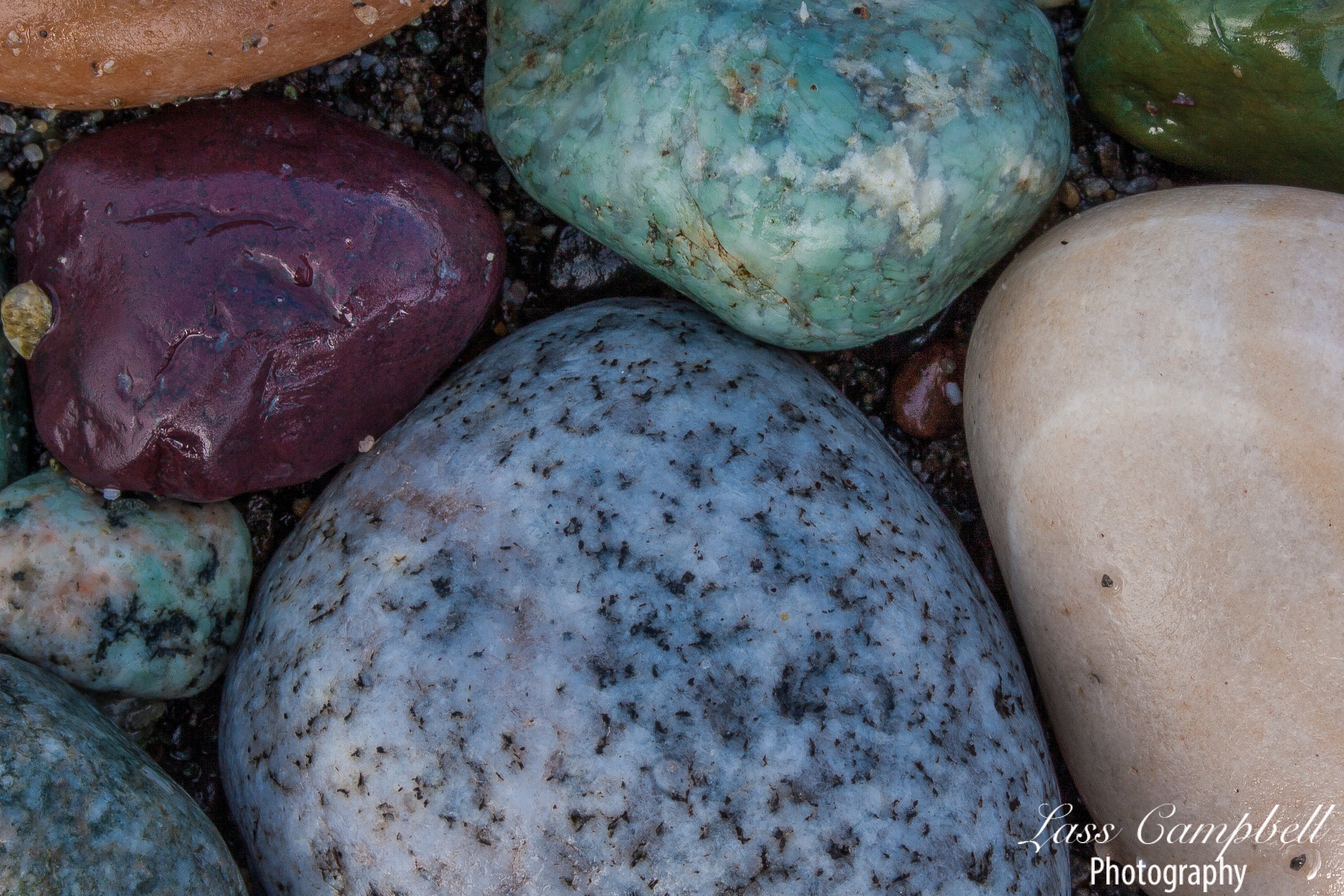 Small rocks and stones on a sandy beach, Deception Pass State Park,  Washington, USA Stock Photo - Alamy