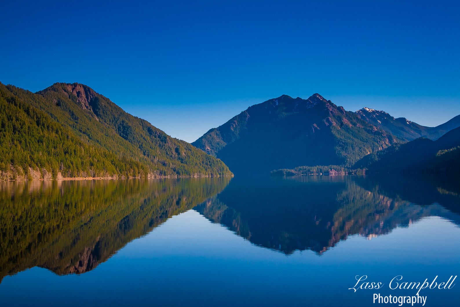 Morning Reflection, Lake Crescent, Olympic National Park, Pacific