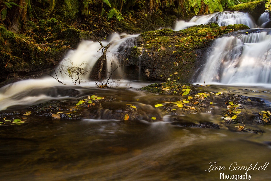 Ludlow Creek Ludlow Falls Port Ludlow Washington Pacific Etsy