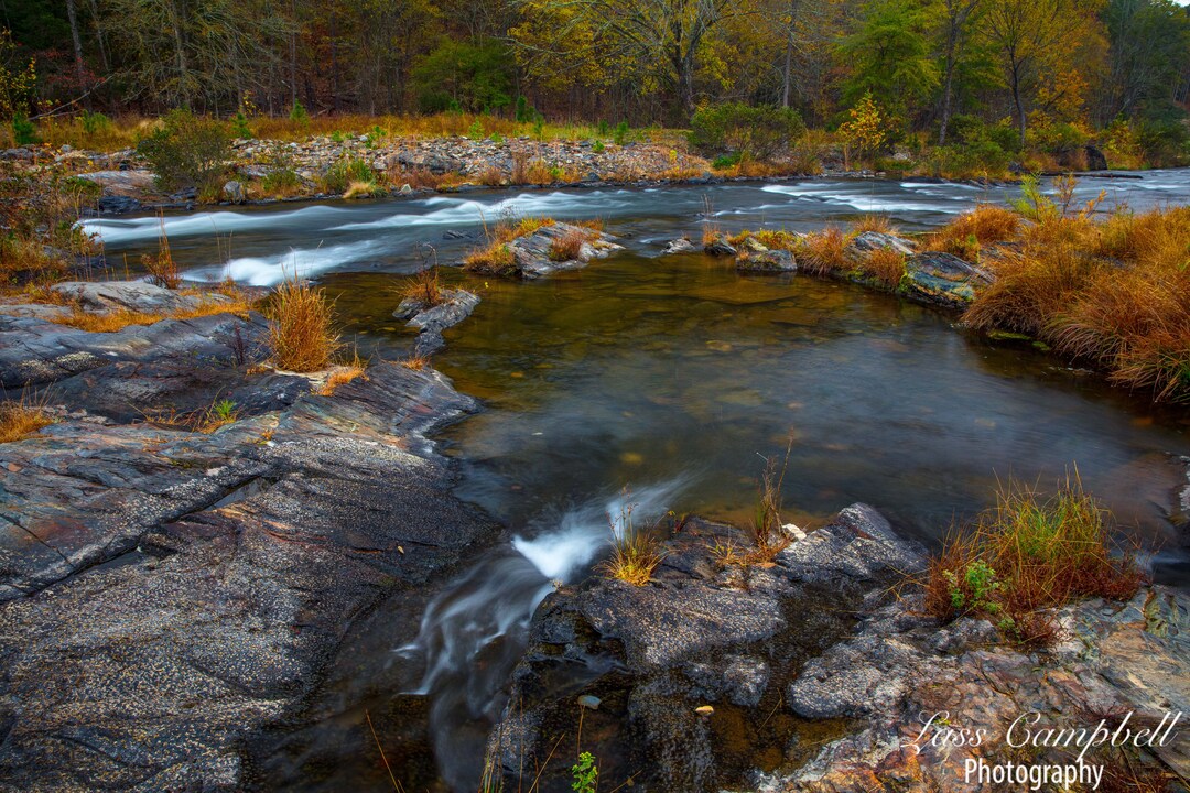 Spillway Fall Foliage Beavers Bend State Park Broken Bow - Etsy