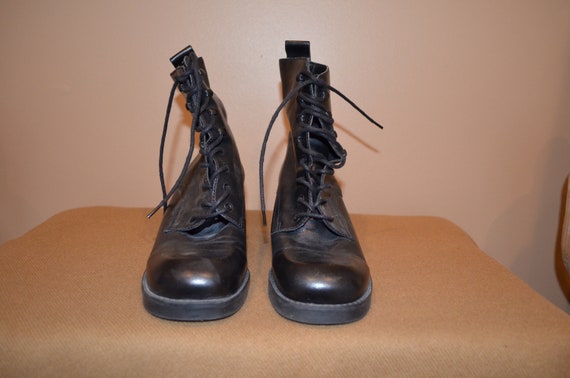 nine west lace up boots