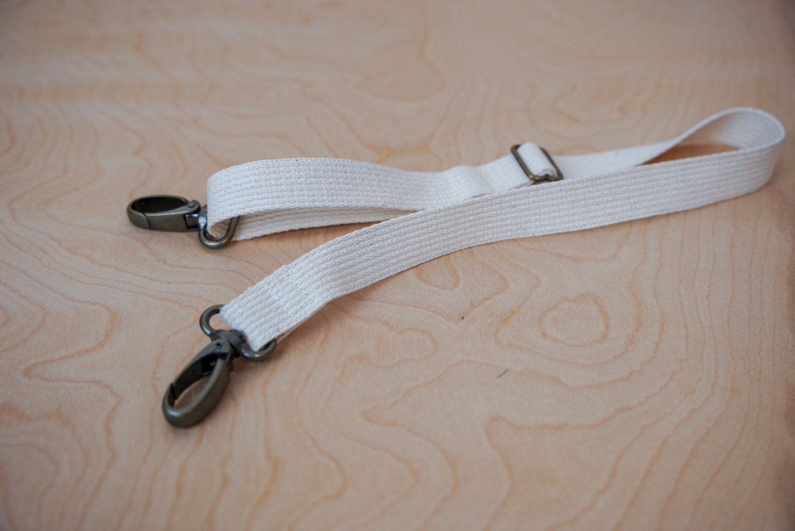Knitty Gritty Crossbody Strap for Project Bag - Cotton Adjustable